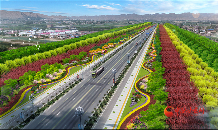 搶先看?。。√m州榆中生態(tài)創(chuàng)新城未來綠化有多美 