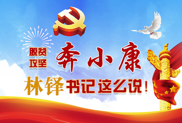 長圖|脫貧奔小康，林鐸書記這么說！