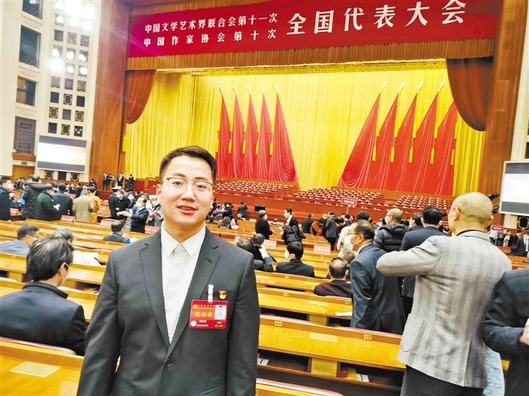 【聚焦2022甘肅兩會(huì)】網(wǎng)絡(luò)文學(xué)作家胡說：不負(fù)初心，寫有意義的文字