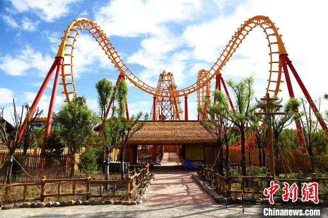 圖為嘉峪關(guān)方特歡樂(lè)世界。(資料圖) 趙海宏 攝