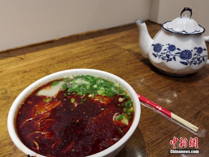 資料圖：蘭州牛肉面。 徐雪 攝