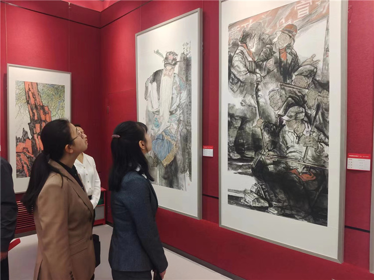 2023年5月，甘肅省紀(jì)委監(jiān)委機(jī)關(guān)、省委巡視辦、省文旅廳主辦，甘肅畫院承辦的甘肅省廉潔文化美術(shù)、書法、設(shè)計(jì)作品展開展，逾萬(wàn)人參觀。.jpg