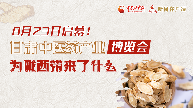 長圖丨8月23日啟幕，甘肅這場行業(yè)盛會為隴西帶來了什么？
