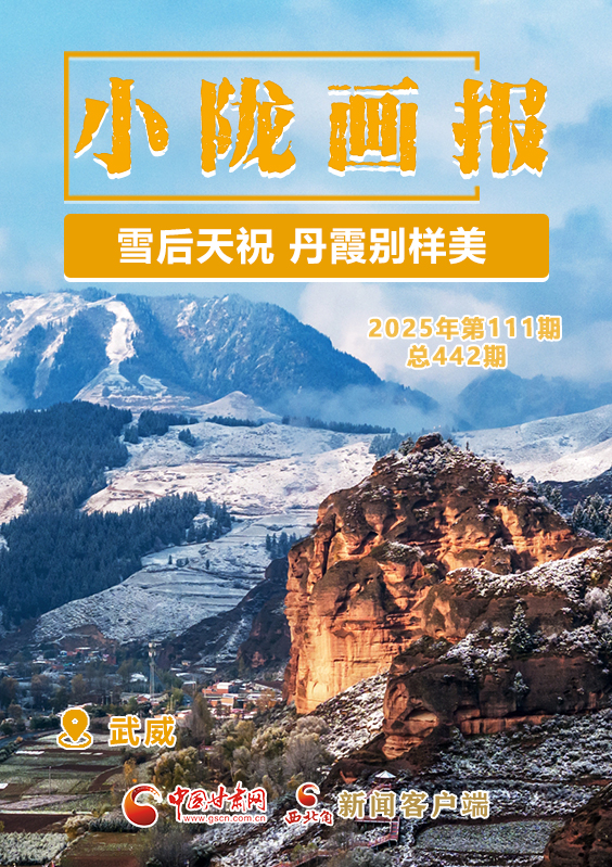 【小隴畫報·442期】雪后天祝 丹霞別樣美